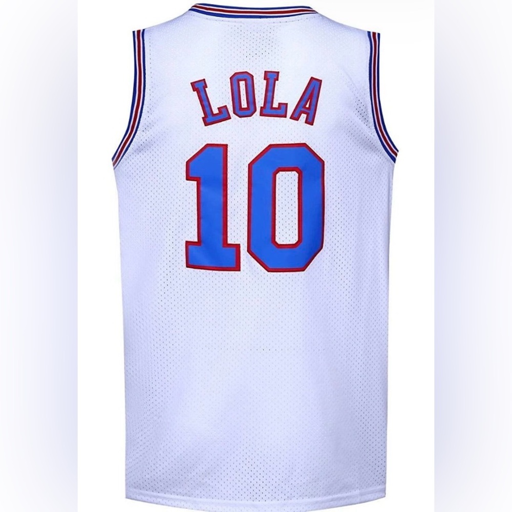Space Jam Tune Squad Lola Bunny #10 Basketball Jersey 🏀🐰✨